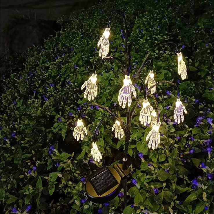 Solar Powered LED Halloween Garden Lights
