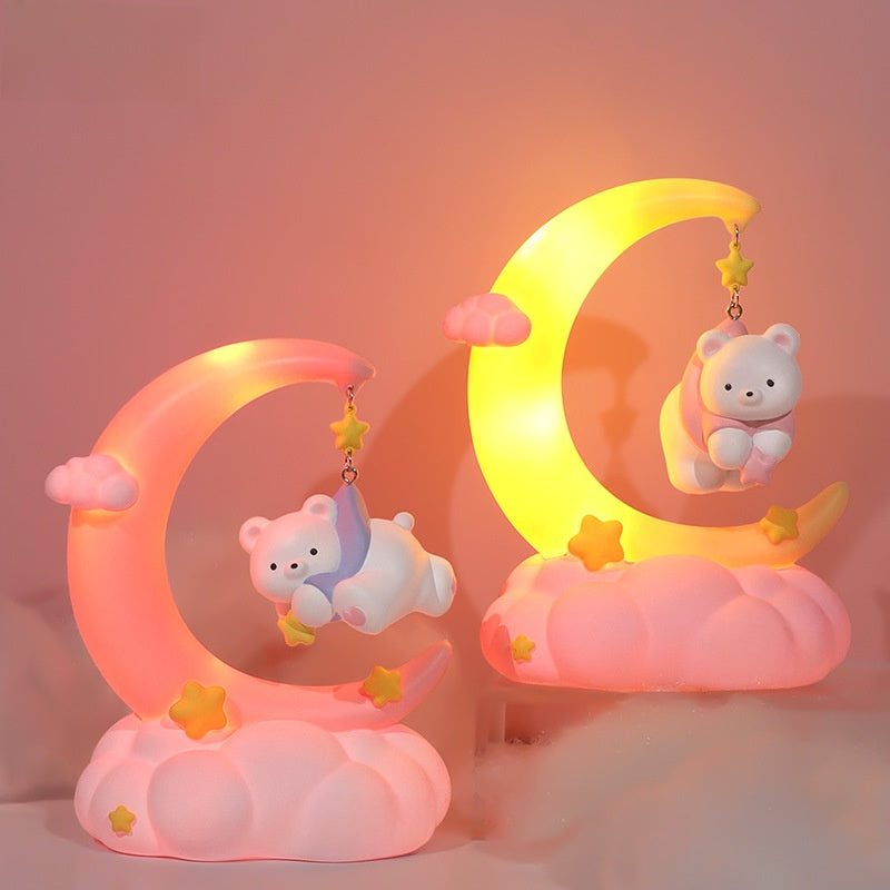 Cartoon Animal Night Light Lamp