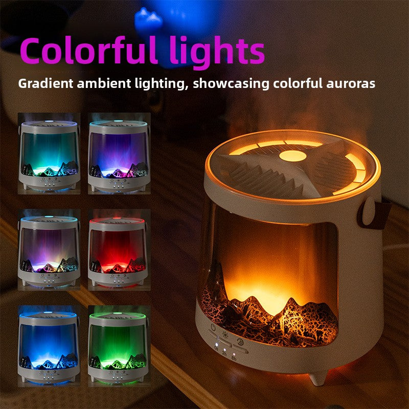 USB Ultrasonic Humidifier with 7-Color LED Lights