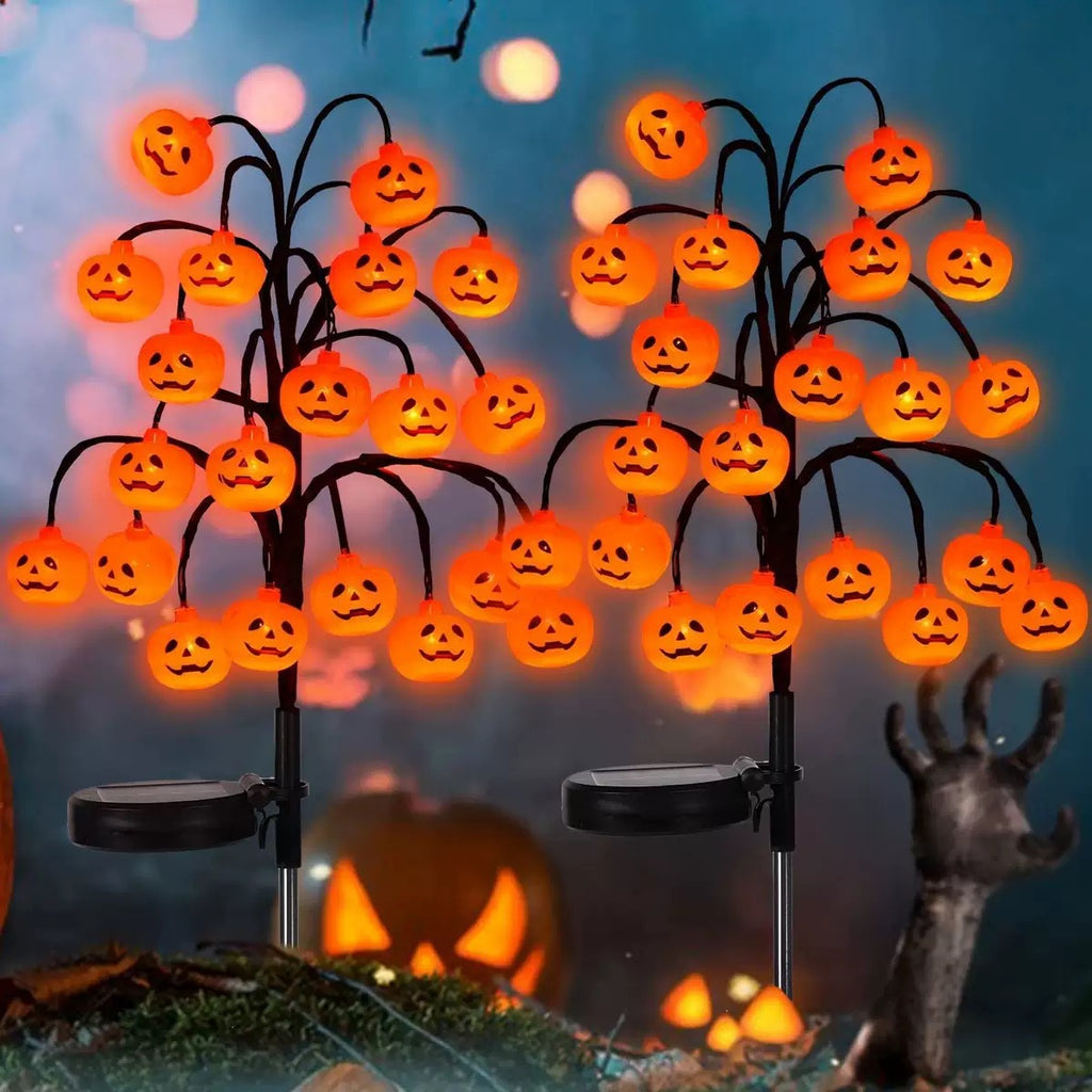 Solar Powered LED Halloween Garden Lights