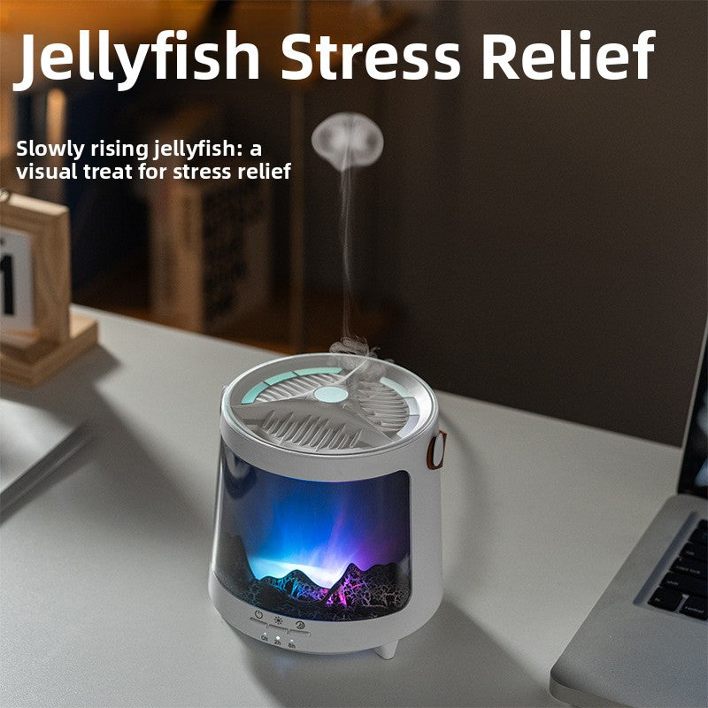 USB Ultrasonic Humidifier with 7-Color LED Lights