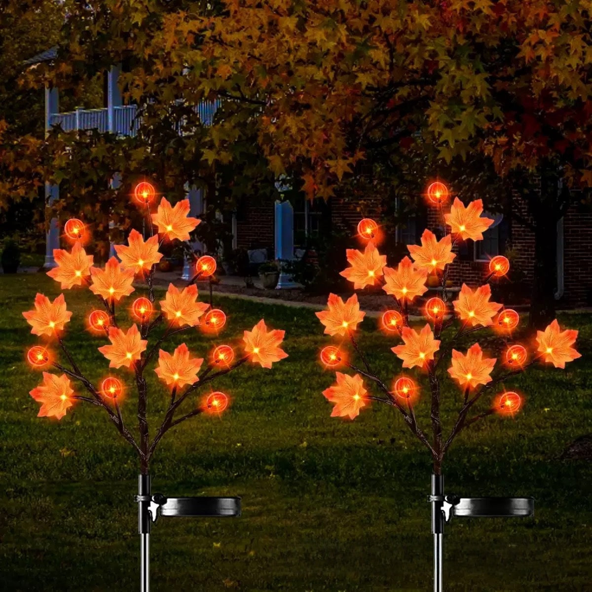 Solar Powered LED Halloween Garden Lights