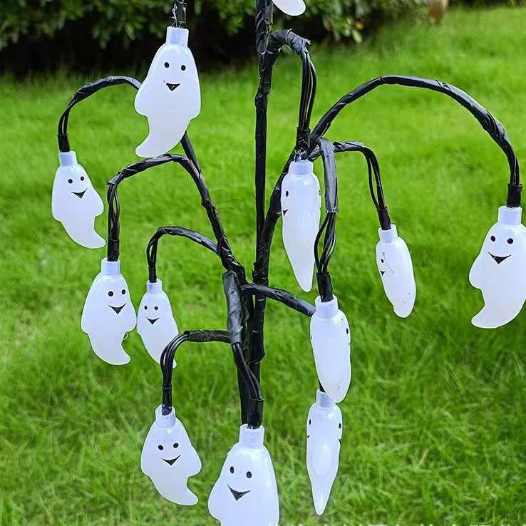 Solar Powered LED Halloween Garden Lights