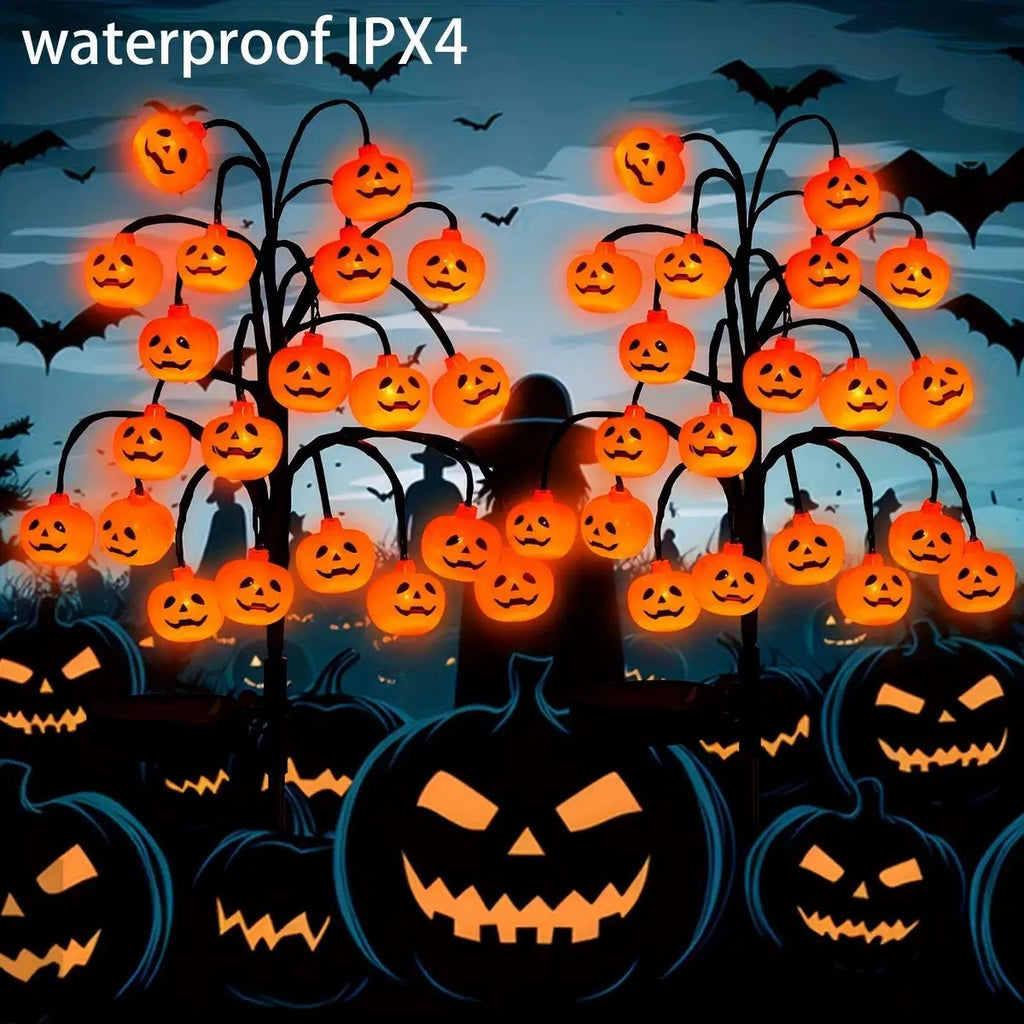 Solar Powered LED Halloween Garden Lights