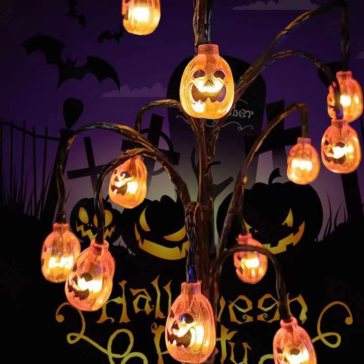 Solar Powered LED Halloween Garden Lights